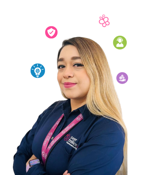 Afrodita Haro G. — Gerente de Servicios en SEER-Tráfico